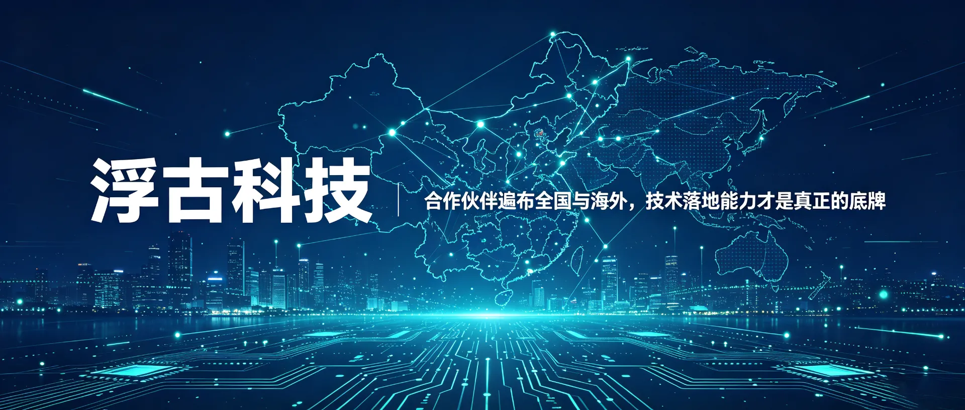 浮古科技 | 合作伙伴遍布全国与海外，技术落地能力才是真正的底牌
